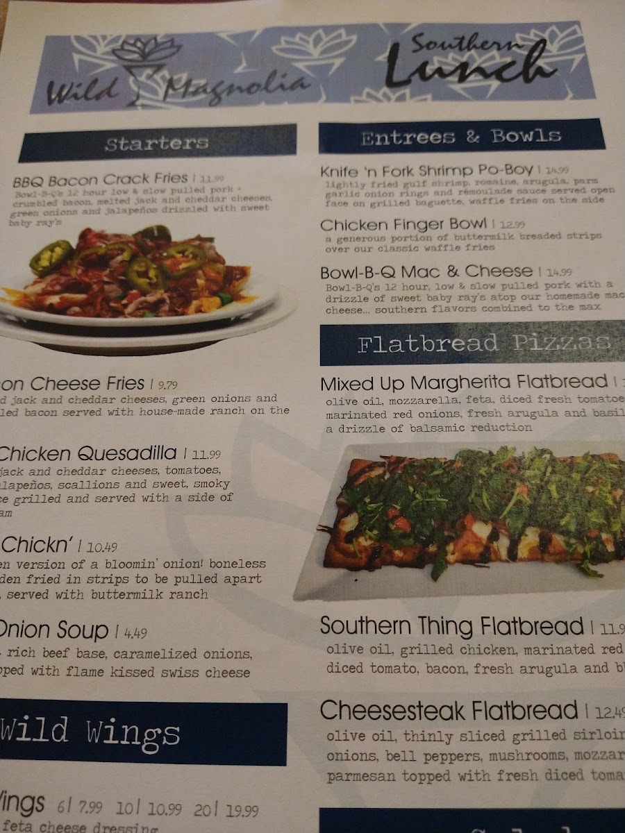 Wild Magnolia Menu - Image 4